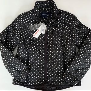 NWT Lands’ End Primaloft Quilted Packable Coat